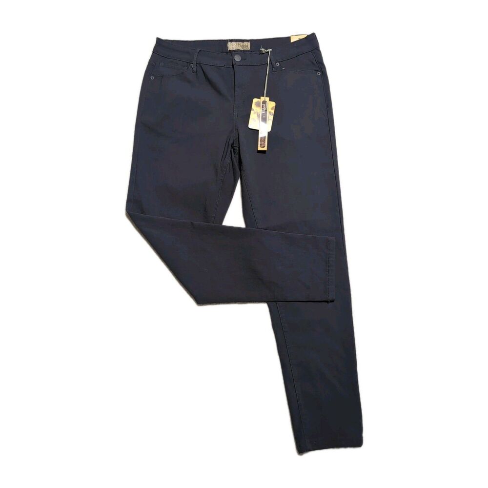 Hybrid & Company 2X Hyper Ultra Stretch Comfy Skinny Pants P44876SKX Dark Gray